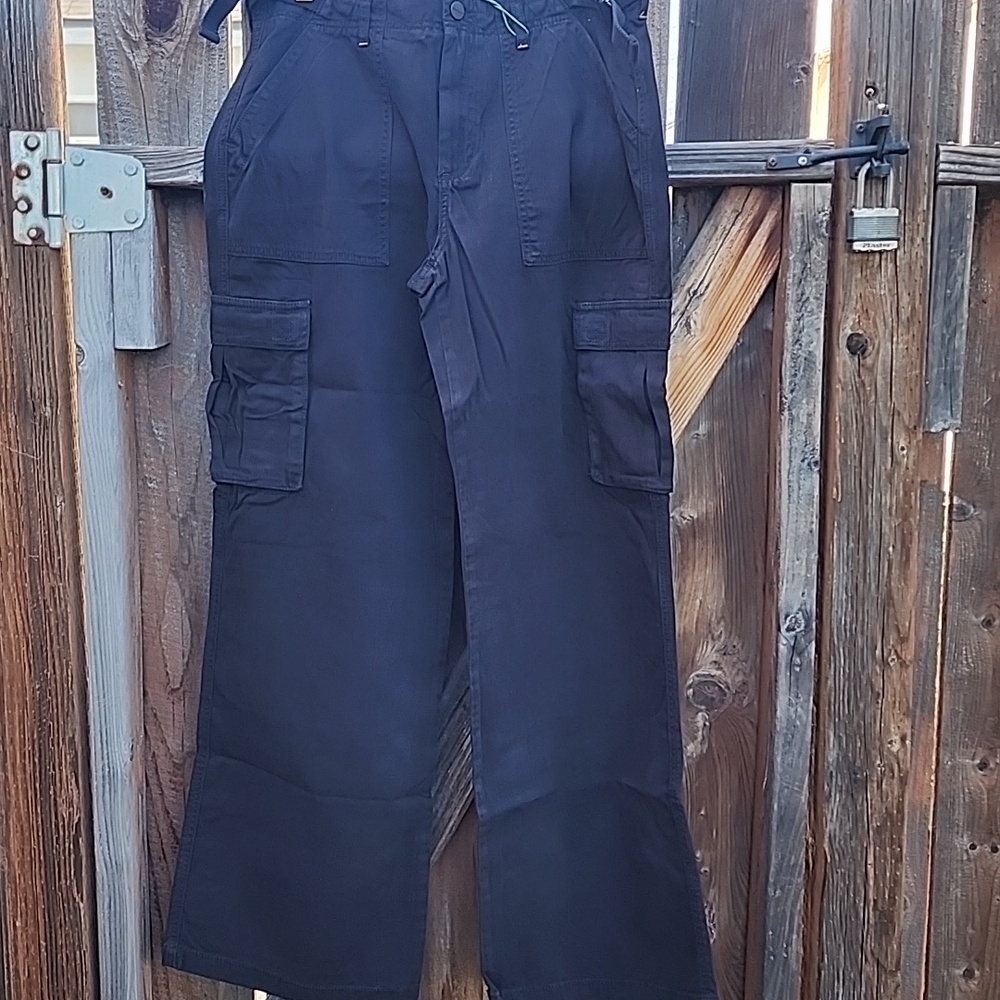 New Sanctuary Reissue Wide Leg Cargo Pants, NWT - Picture 5 of 14